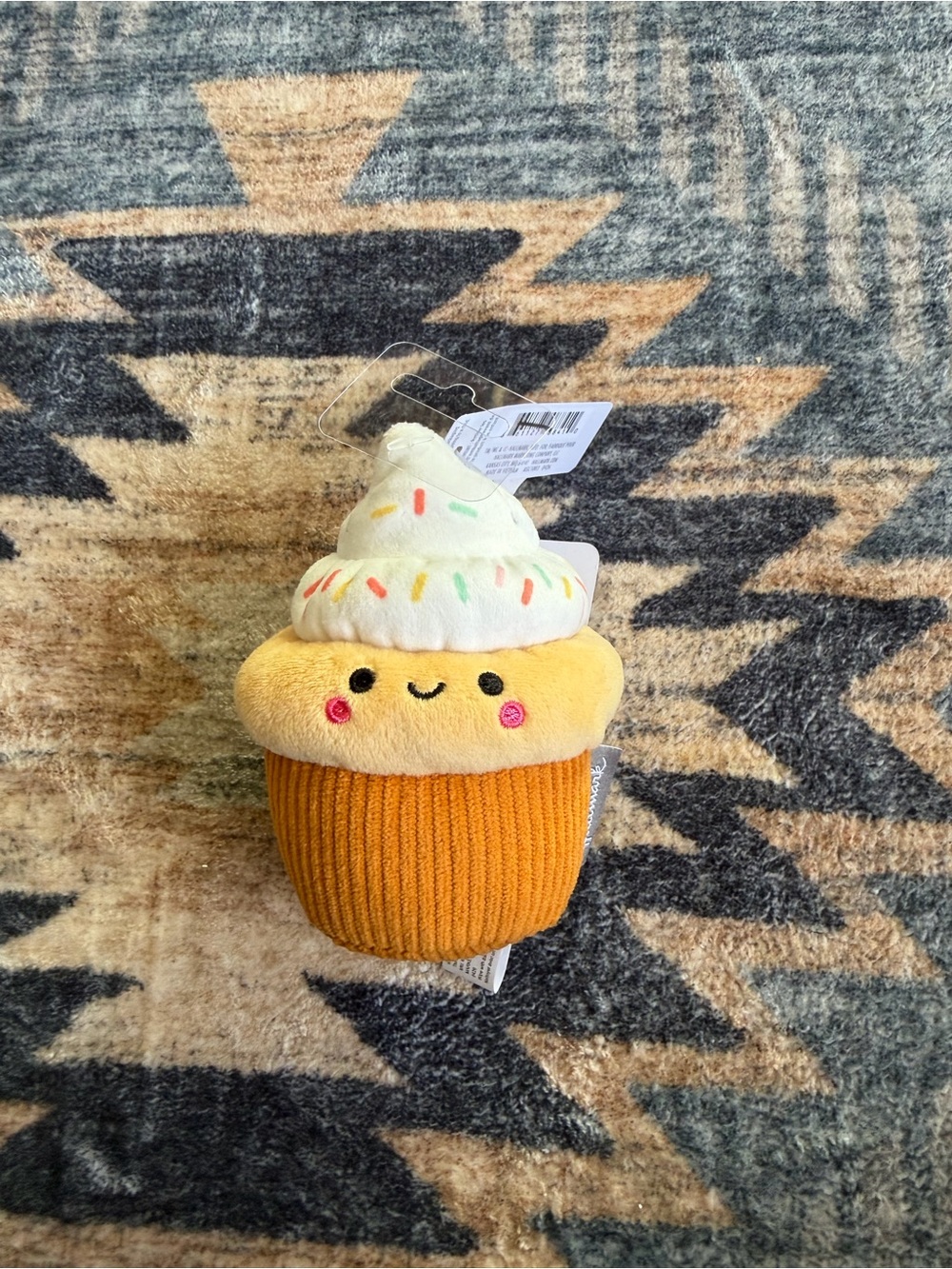 Hallmark Orange & Cream Cupcake Plush with Sprinkles